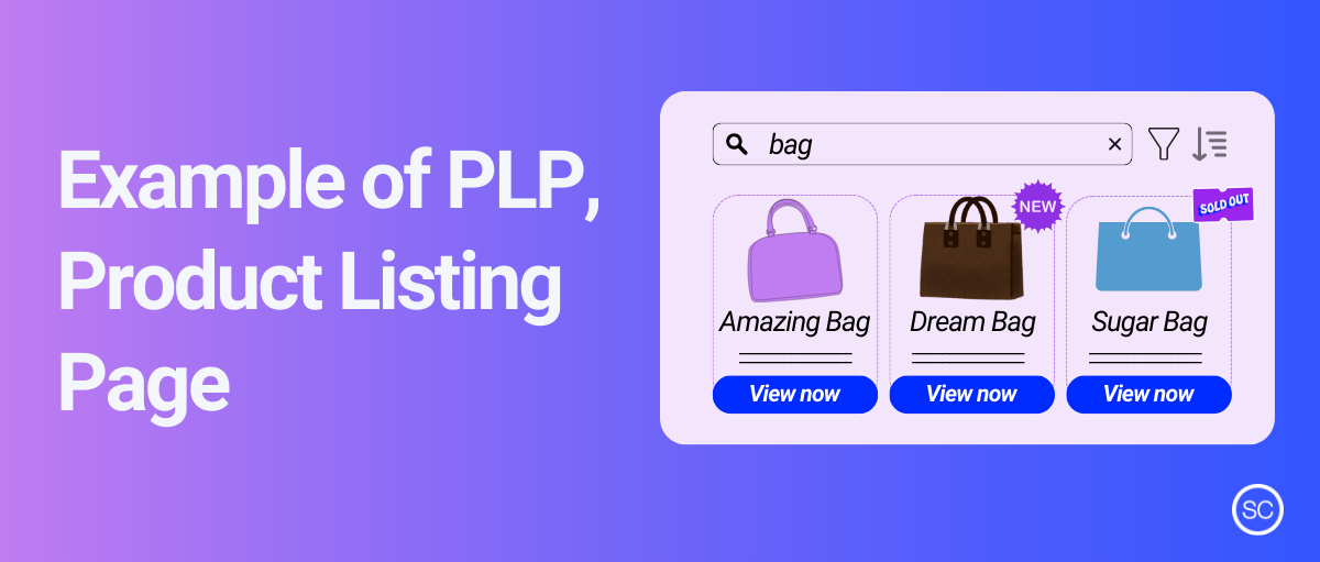 PLP example by SeeCommerce blog